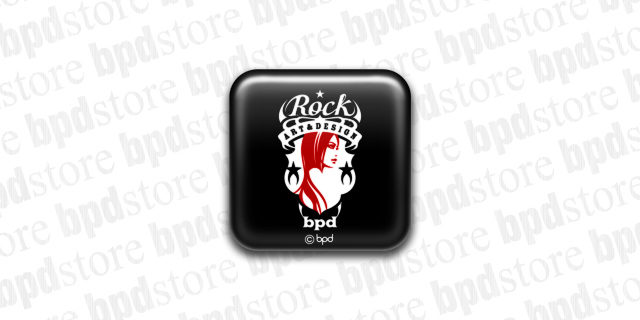 bpd kaal magnet rock emblem