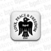 bpd kaal bird emblem magnet