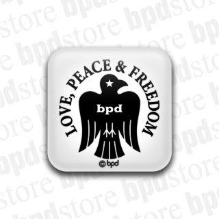 bpd kaal bird emblem magnet
