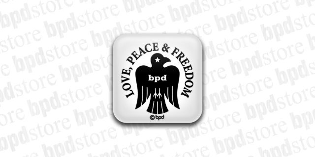 bpd kaal bird emblem magnet