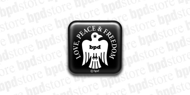 bpd kaal bird emblem black magnet