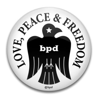 kaal bird logo love peace freedom mirror