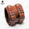 bpd KAAL leather bracelet live free