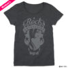 KAAL『Rock – ART & DESIGN エンブレム』レディースTシャツ [カットソー]