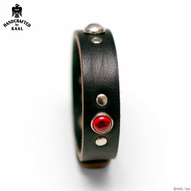 kaal vintage leather bracelet motorcycle rock