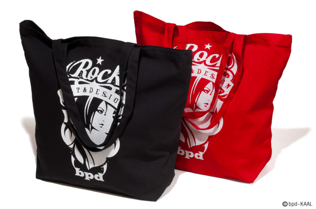 bpd Rock エンブレム 大きめキャンバス トートバッグ 商品詳細