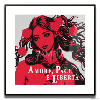 bpd kaal amore pace liberta giclee art