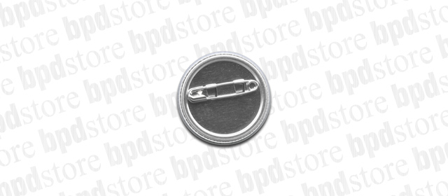 bpd Bird エンブレムデザインの缶バッジ