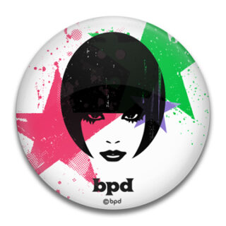 bpd kaal mix and match woman face fashion illustration mirror