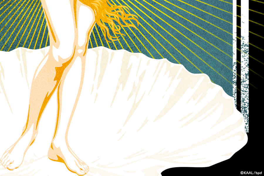KAAL ジクレー版画 Re-Birth of Venus アート プリント イメージ 5