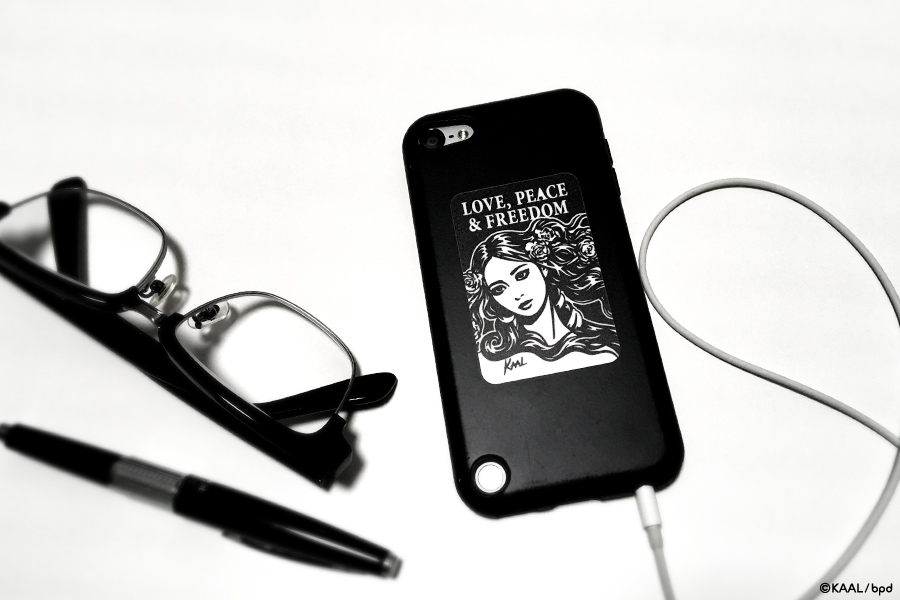 KAAL re-birth of venus bonus art sticker on ipod