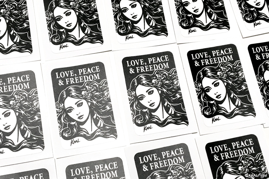 KAAL re-birth of venus bonus art sticker