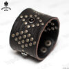 bpd KAAL leather bracelet diamond rock