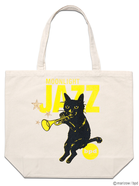 黒猫イラスト トートバッグ