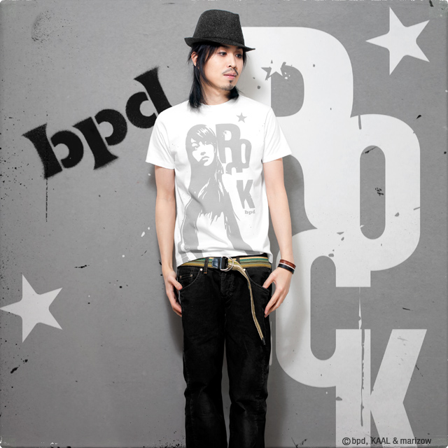 KAAL Venus Rock デザインTシャツ モデル写真 KAAL