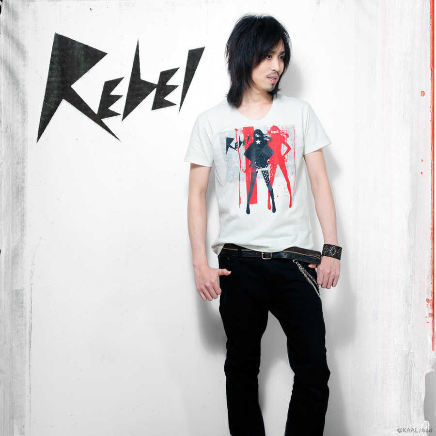 KAAL REBEL Tシャツ メンズ モデル写真