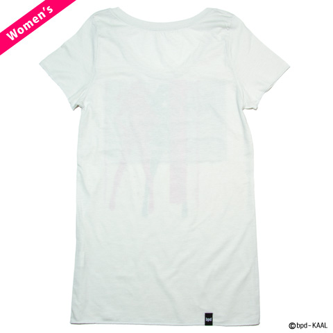 KAAL REBEL レディースTシャツ ロング丈　背面イメージ