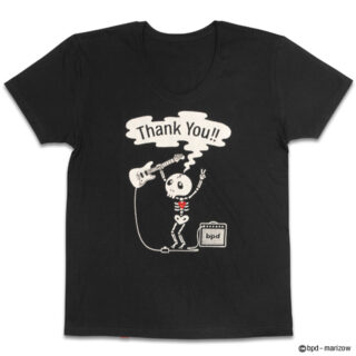 bpd marizow skelton character design t shirt