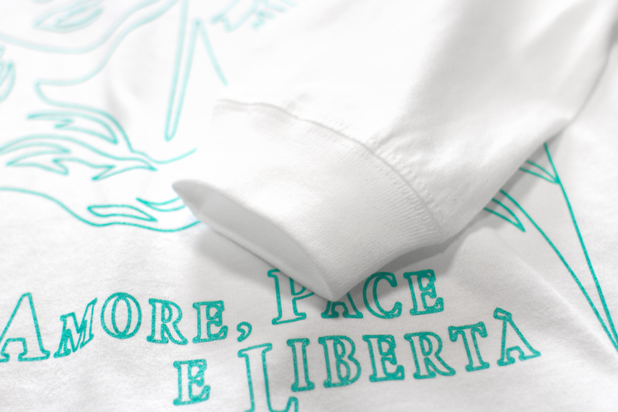 KAAL ロングスリーブTシャツ 袖口リブ仕様の詳細