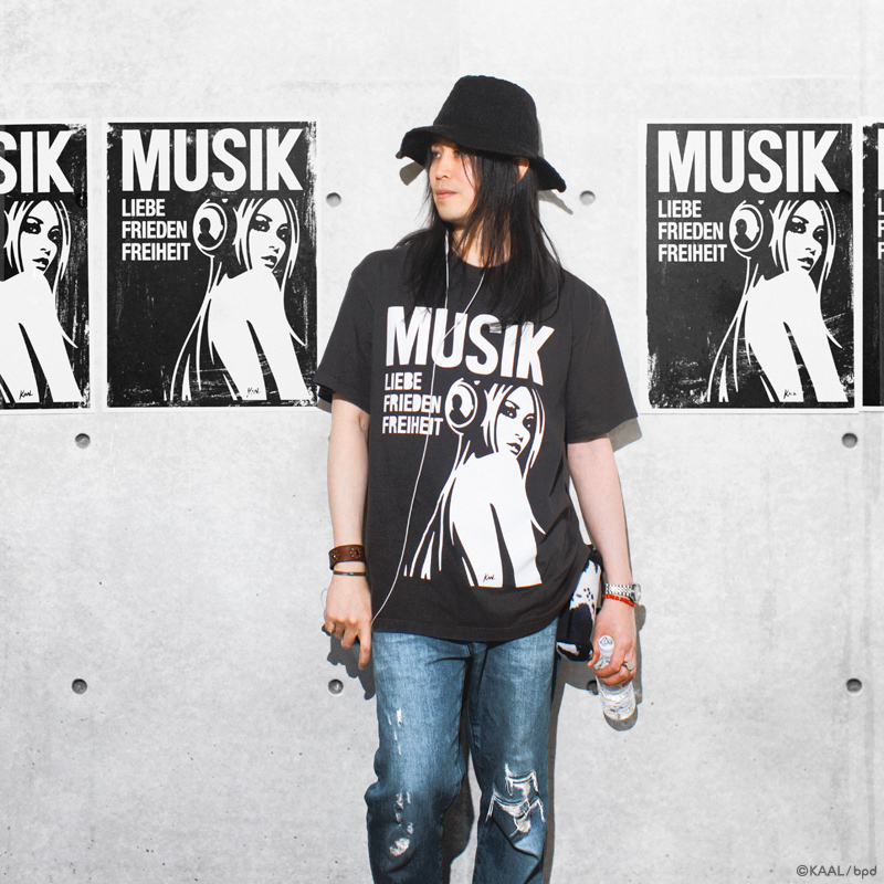 KAAL music アート Tシャツ コーデ フェス